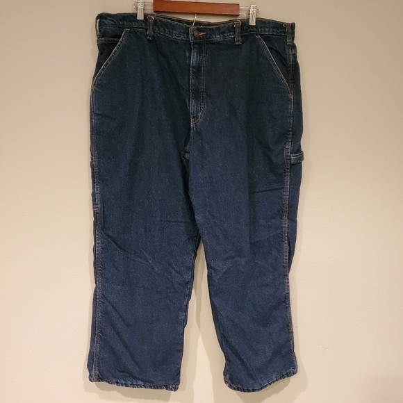 Flannel Lined Jeans 42/30 - Picture 1 of 7